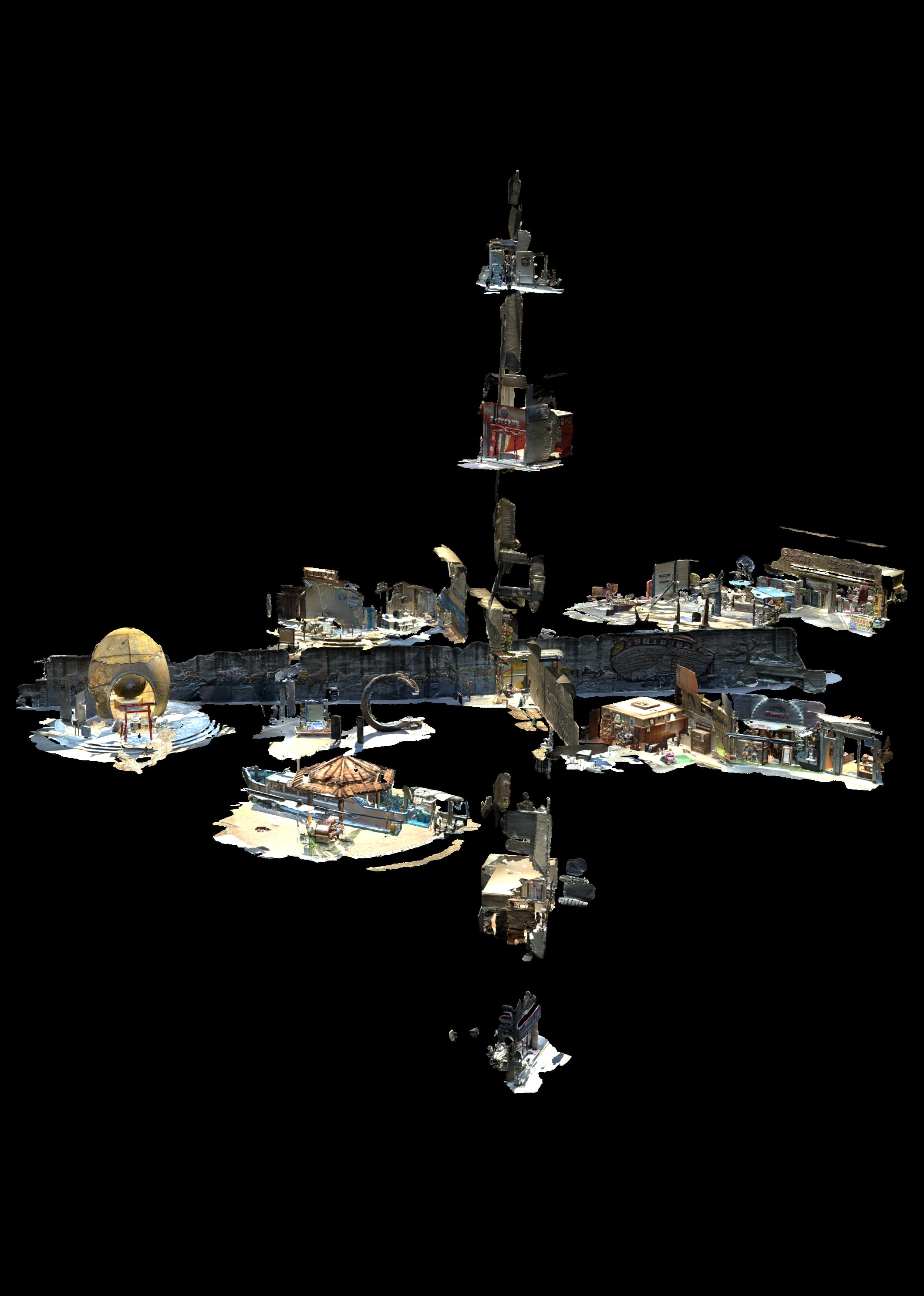 3D scan assemblage 05