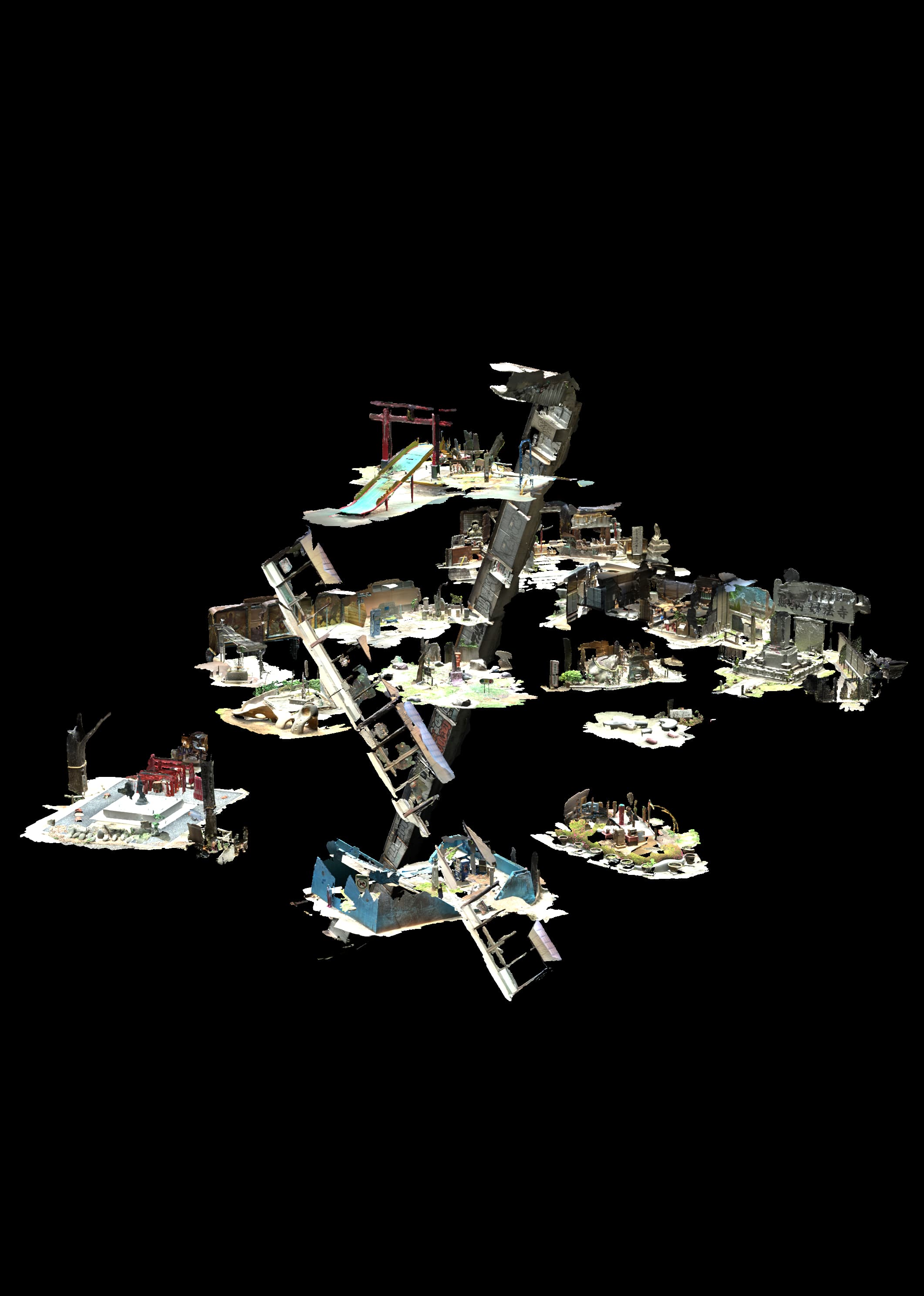 3D scan assemblage 02