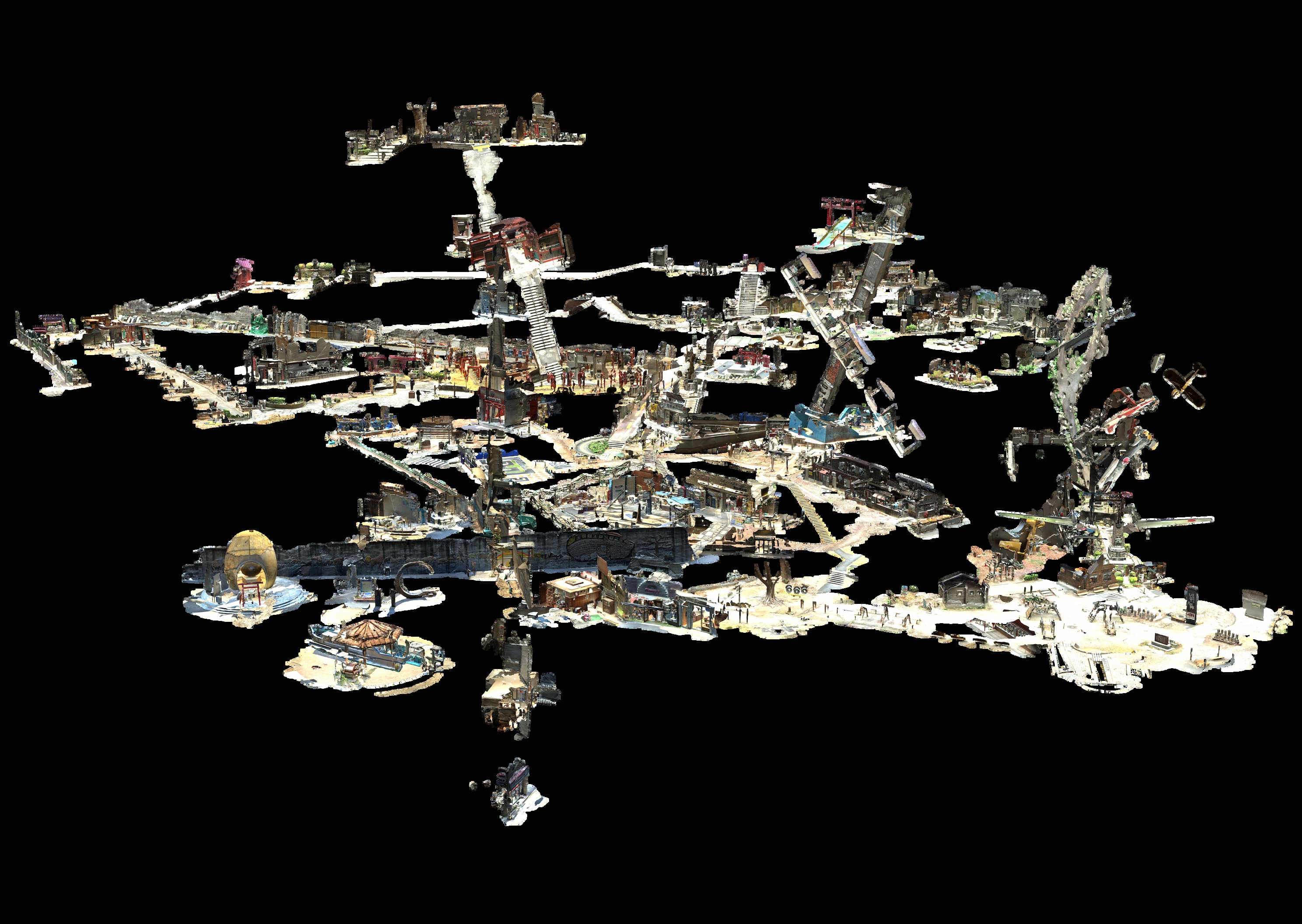 3D scan assemblage 06